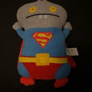 Uglydoll babo superman plushie
